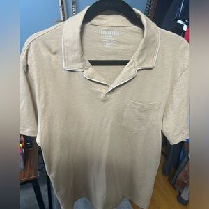 Todd Snyder Tan Polo Shirt